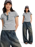 BELL 26SS FEMALE STRIPED POLO