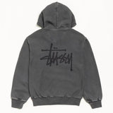 STUSSY BASIC  ZIP HOODIE