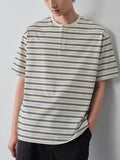VAV 26SS STRIPED HENLEY TEE