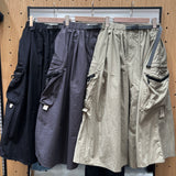 ASUSL 26SS NYLON CARGO FLARE SKIRT