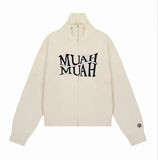 MUAH 25FW HALF ZIP HOODIE