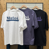 MATOI 26AW PRINT TEE