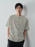 VAV 26SS STRIPED HENLEY TEE