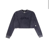 ASUSL 26SS SNOW WASH LOGO CROPPED LONG TEE