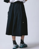 ASUSL 26SS NYLON CARGO FLARE SKIRT