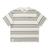 AMULET 25SS STRIPED LOGO TEE