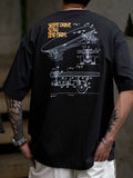UND 26SS SLIENT DRIVE BACKPIC TEE