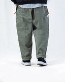 PERSEVERE 26FW ENZYME-WASHED TAPERED PANTS