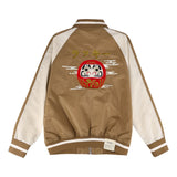 ASUSL 25FW DARUMA EMB SOUVENIR JACKET CHARCOAL