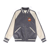 ASUSL 25FW DARUMA EMB SOUVENIR JACKET CHARCOAL