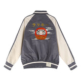 ASUSL 25FW DARUMA EMB SOUVENIR JACKET CHARCOAL