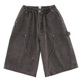 ASUSL 25SS DENIM WORKER CROPPED PANTS