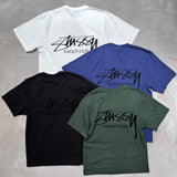 STUSSY 26SS BEACH ROOTS TEE PIGMENT DYED
