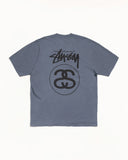 STUSSY 26SS STOCK LINK TEE PIGMENT DYED