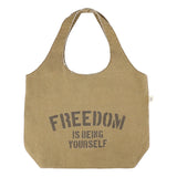 ASUSL 25FW FREEDOM CANVAS TOTE BAG