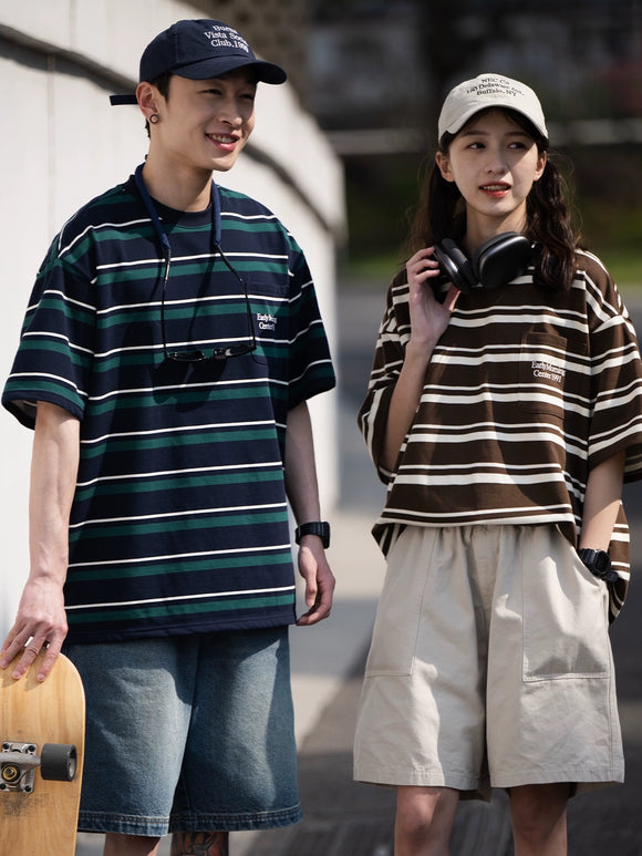 BELL 24SS STRIPED SMALL TEE