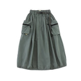 ASUSL 25SS NYLON 3D POCKET BALLOON SKIRT