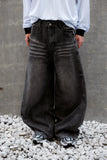 ULTIMATE 25FW ARC LINE BLACK DENIM