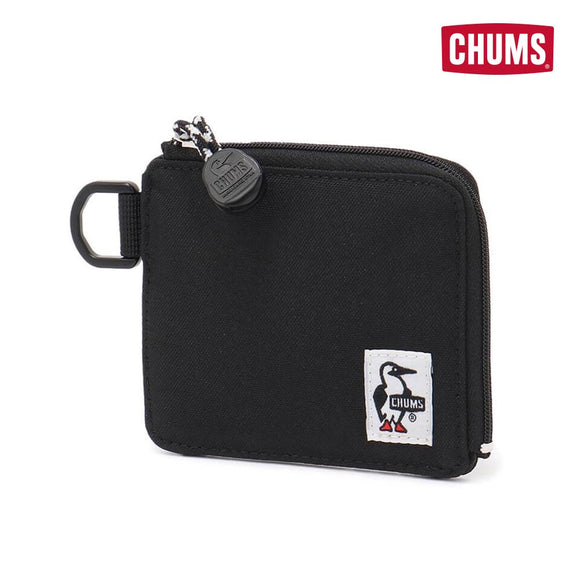 CHUMS RECYCLE L SHAPED ZIP WALLET