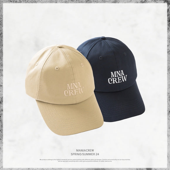 MANIA Embroidered Text Cap 01