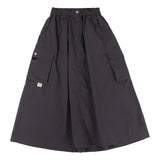 ASUSL 25FW NYLON POCKETS FLARE SKIRT