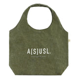 ASUSL 25SS OVERSIZE SNOW WASH TOTE BAG