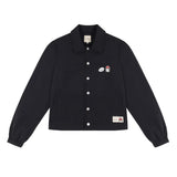 ASUSL X RED CAP GIRL COACH JACKET-BLACK