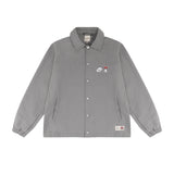 ASUSL X RED CAP GIRL COACH JACKET-BLACK