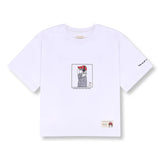 ASUSL X RED CAP GIRL GRAPHIC TEE