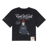 ASUSL X RED CAP GIRL SNOW WASH TEE