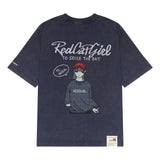 ASUSL X RED CAP GIRL SNOW WASH TEE