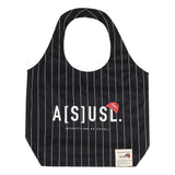 ASUSL X RED CAP GIRL STRIPES TOTE BAG