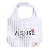 ASUSL X RED CAP GIRL STRIPES TOTE BAG