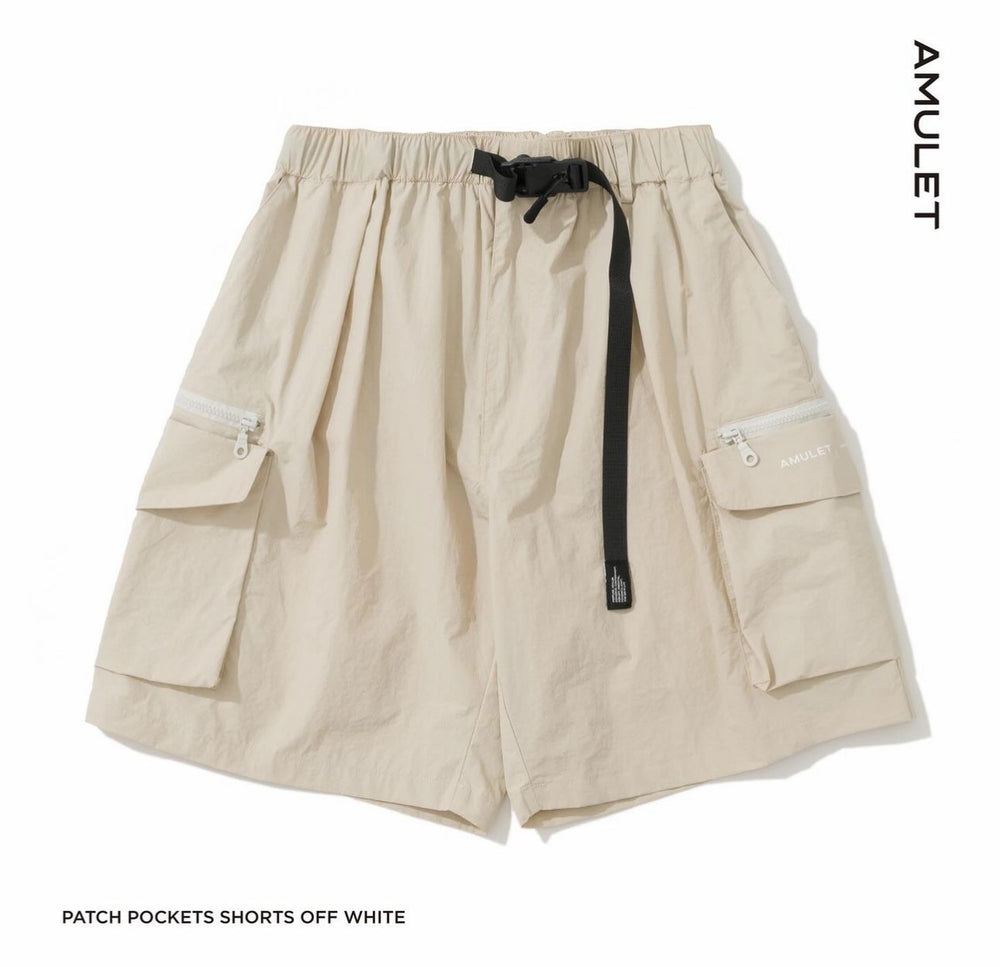 AMULET PATCH POCKETS SHORTS