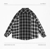 MANIA 24FW PATCHWORK PLAID LS SHIRT