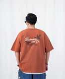PERSEVERE CHAIN-STITCHED GRAPHIC T SHIRT