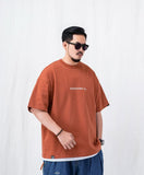 PERSEVERE CHAIN-STITCHED GRAPHIC T SHIRT