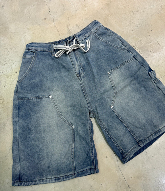 ULTIMATE 25SS DENIM WORKER CROPPED PANTS