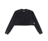 ASUSL 26SS SNOW WASH LOGO CROPPED LONG TEE