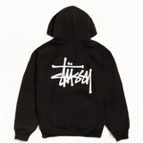 STUSSY BASIC  ZIP HOODIE