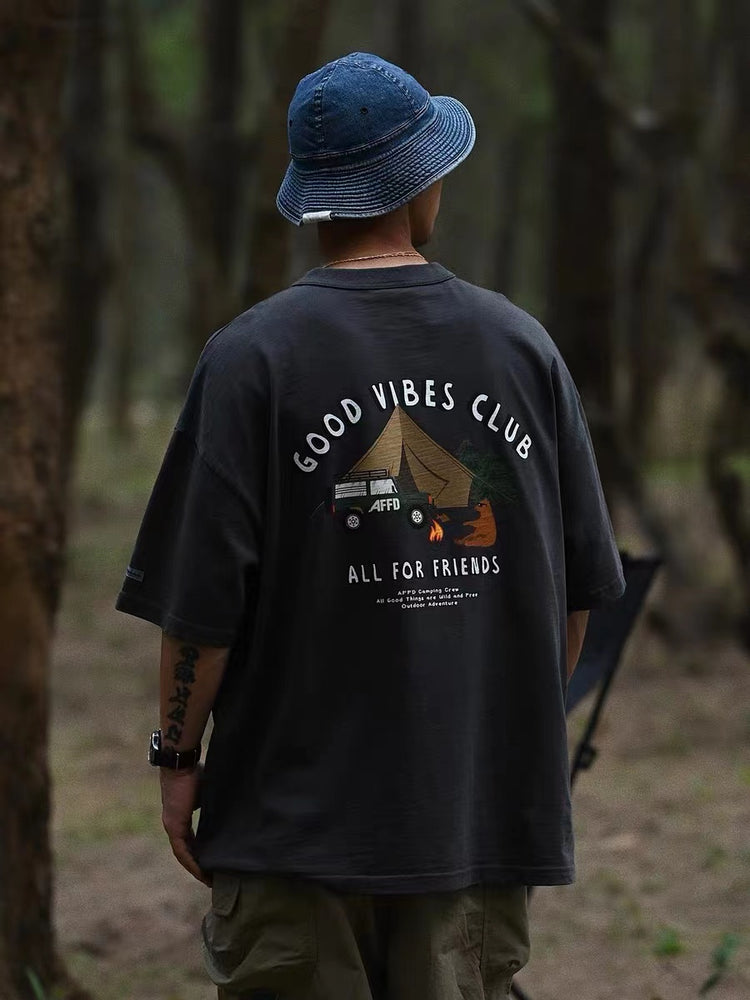 AFFD CAMPING BEAR TEE