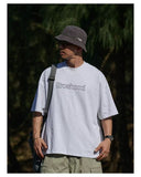 BROS 26SS OUTLINE LOGO OVERSIZED TEE