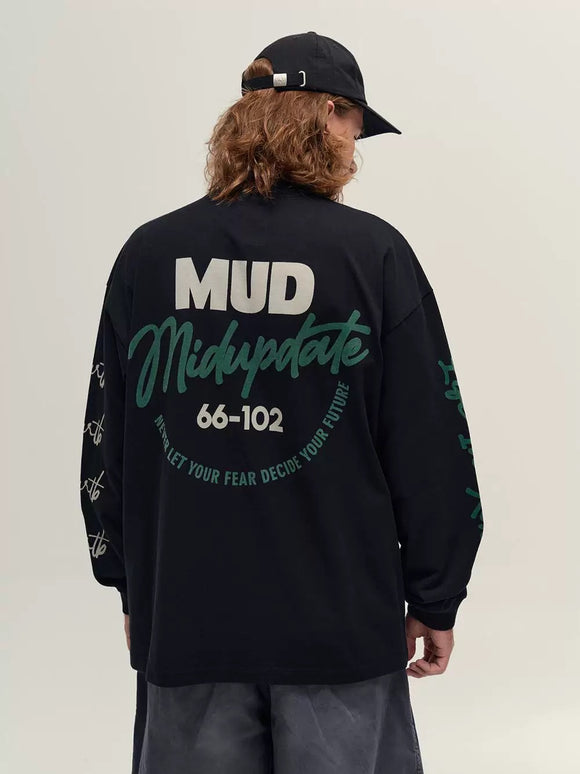 MIDUPDATE 24FW FULL LOGO LS TEE