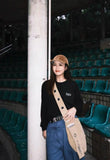 BROS 25FW ANTI‑WAR MESSAGE HEAVYWEIGHT LONG SLEEVE TEE