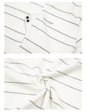 LAPRIMA 22AW DECONSTRUCT LS解構拼接條紋長袖純棉圓領日系T恤