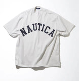 Nautica 23SS Arch Logo S/S Tee